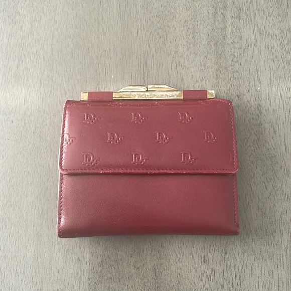 Dior Handbags - Dior Compact Wallet Kiss Lock Rare Vintage Luxury